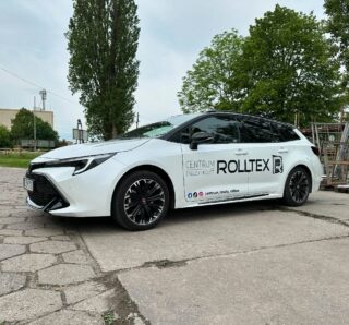 Oklejenie auta dla firmy Rolltex - Centrum żaluzji i rolet #żaluzje #rolety #plisy #markizy #reklama #oklejanieaut #carwrap #carwrapping #polskamarka #polskafirma #reklamy